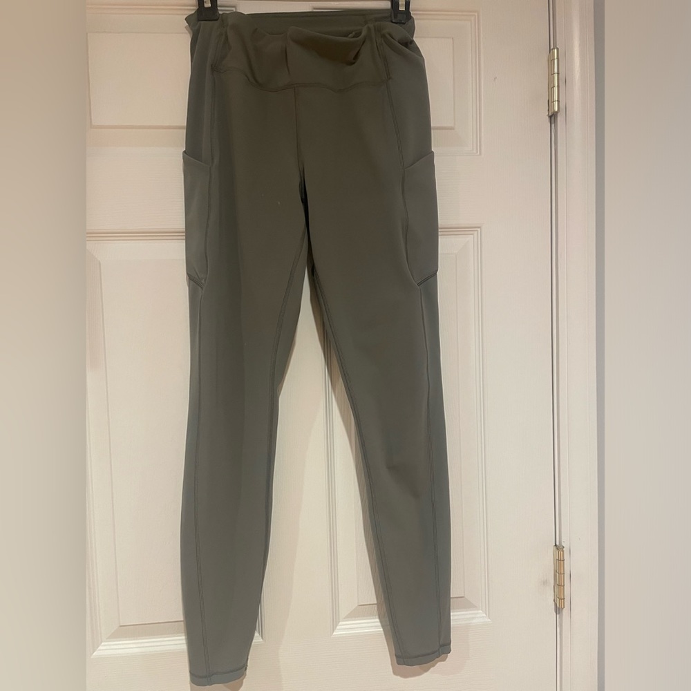 lululemon athletica Olive Green Leggings